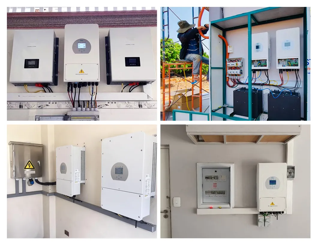 Hybrid Solar Project Installation