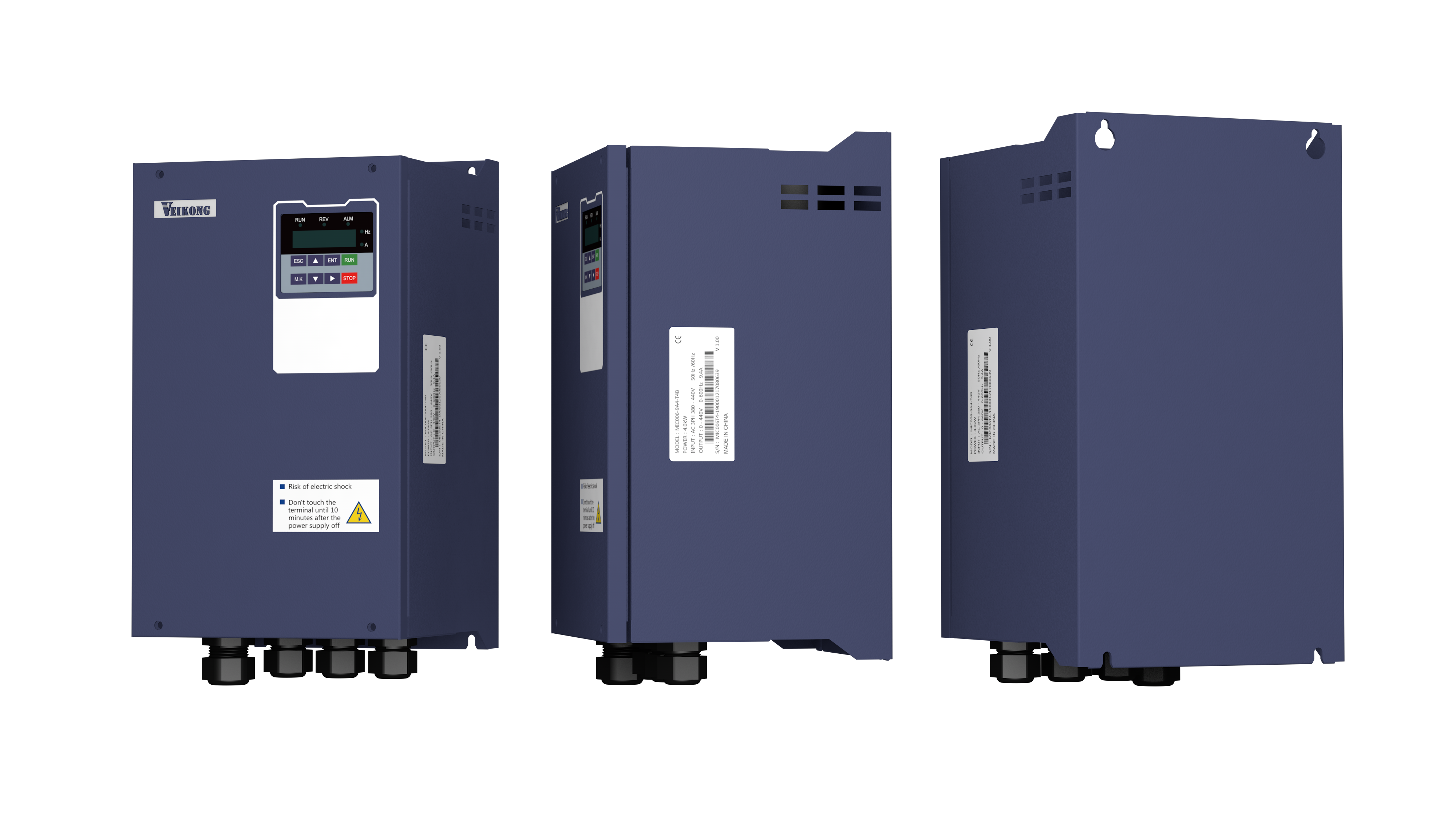 IP65 4kw 5.5kw 7.5kw 11kw Mppt Vfd Solar Water Pump Controller Inverters for Irrigation System