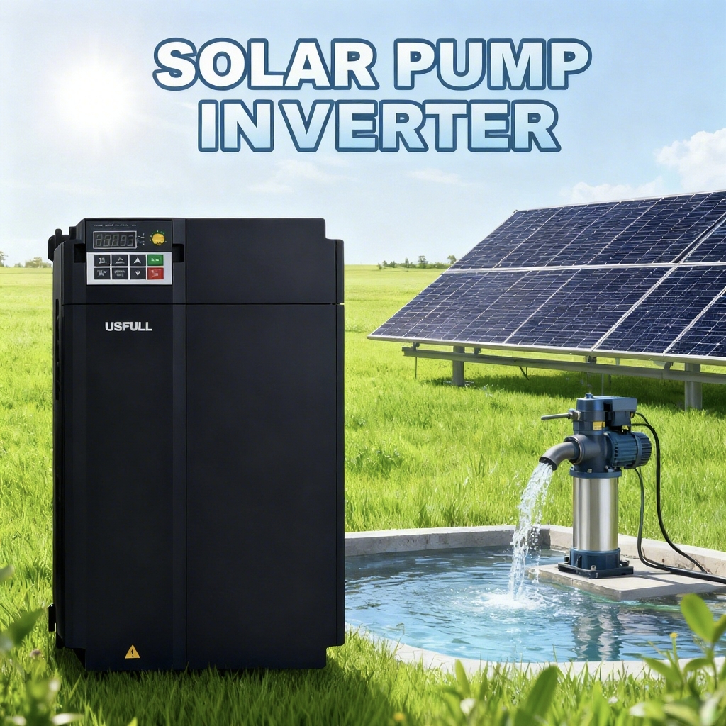 USFULL High Power 90KW 110KW DC Solar Pump Inverter Solar Drive 220v 380v Three Phase for Solar Irrigation