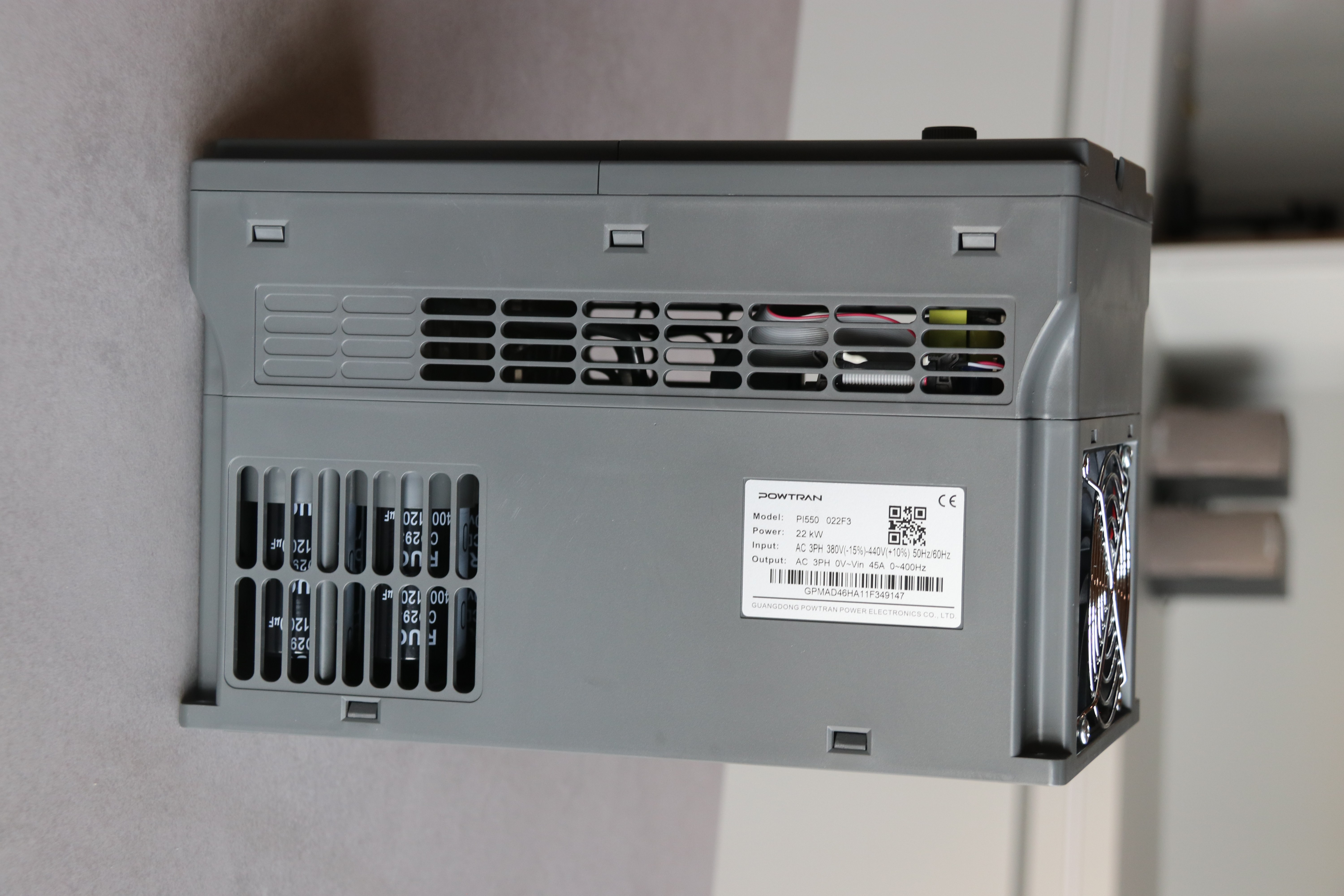 POWTRAN dc ac input invertor hibrid mini inverter mppt solar submersible deep well pump controller with GPRS function