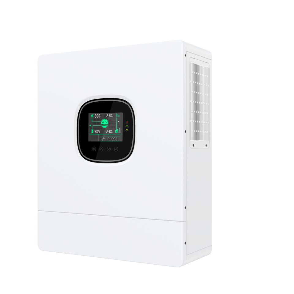 POWALK SYP 5K-S 48V 80A MPPT 99.9% 5KW All-in-one Low Frequency Hybrid Solar Charge Inverter for Home/RV/Off-Grid