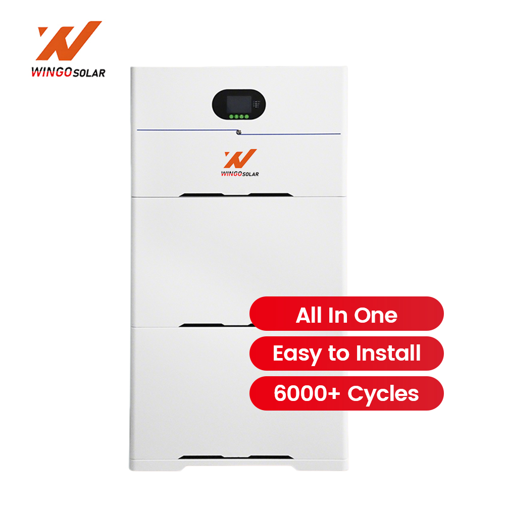 E Home Energy Storage All in One Inverter and Lithium Battery 48V for Hybrid Solar Power System