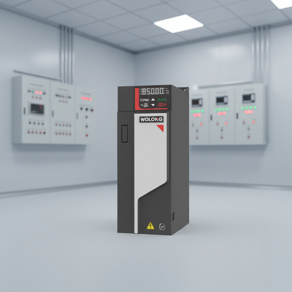 WOLONG AC Drive Solar Inverter 7.5kW/5.5kW/4kW Three Phase High Efficiency Off Grid 380V