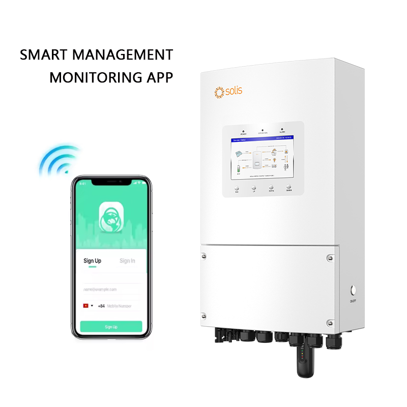 Solis S6- Hybrid Inverter 5kw 6kw 8kw Single Phase Hybrid Solar Inverter 3kw 3.6kw Low Voltage Energy Storage Inverter