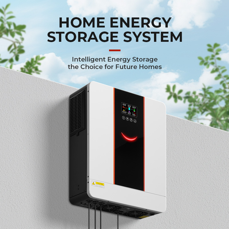 SF Series Hybrid Inverter 1KW/1.5KW/2KW/3KW/4KW/6KW/8KW/10KW Single-Phase AC 220V Output 90-450V PV Input Off-Grid Inverter