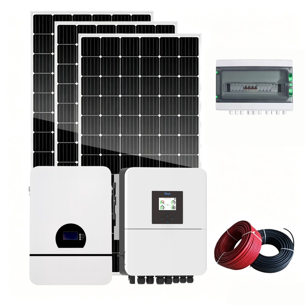 Inverter 11kW Residential 48V MPPT Solar Hybrid System 6kW Lithium 20kW On-Grid 5kW 10-Year Warranty Roof Mounting
