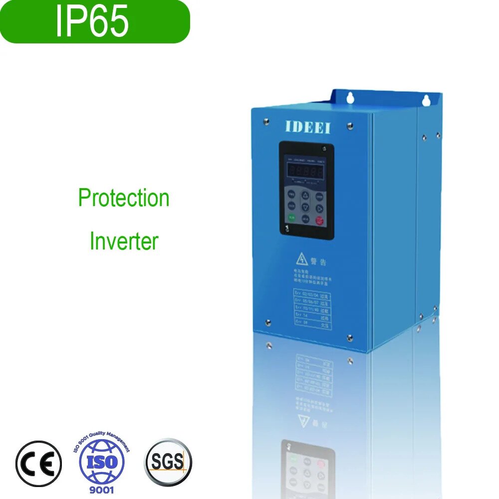 IP65 solar pump system for agriculture irrigation synchronous water pump solar vfd drive frequency converter 15kw 22kw 30kw 37kw