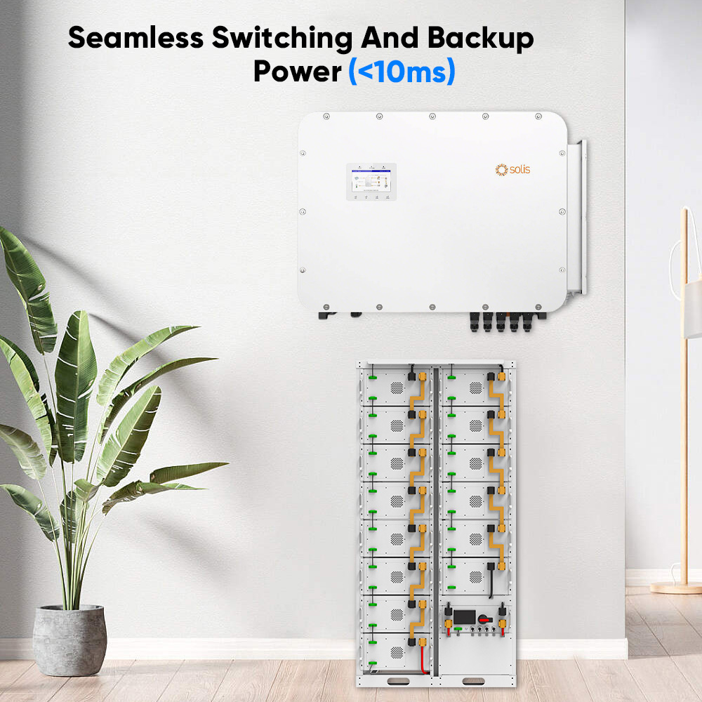 Solis S6 100kW 125kW Three Phase Storage Inverter Compatible with Diesel Generator and Wind Power Multi-Energy Hybrid Inverter