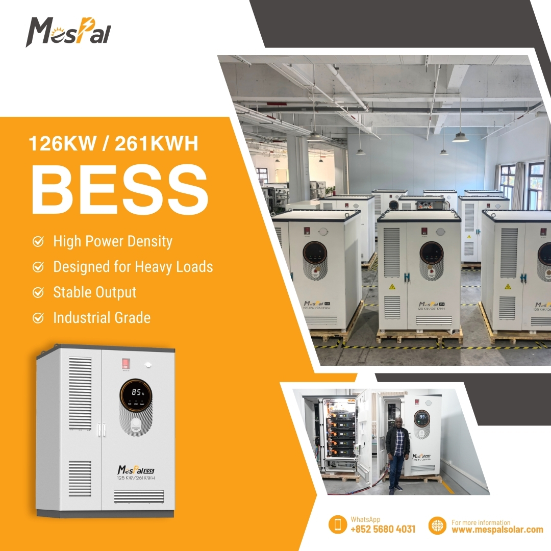 All in One Lithium Battery and Inverter 30KW 60KW Outdoor System 128kwh Bess 96kwh Cabinet Industrial