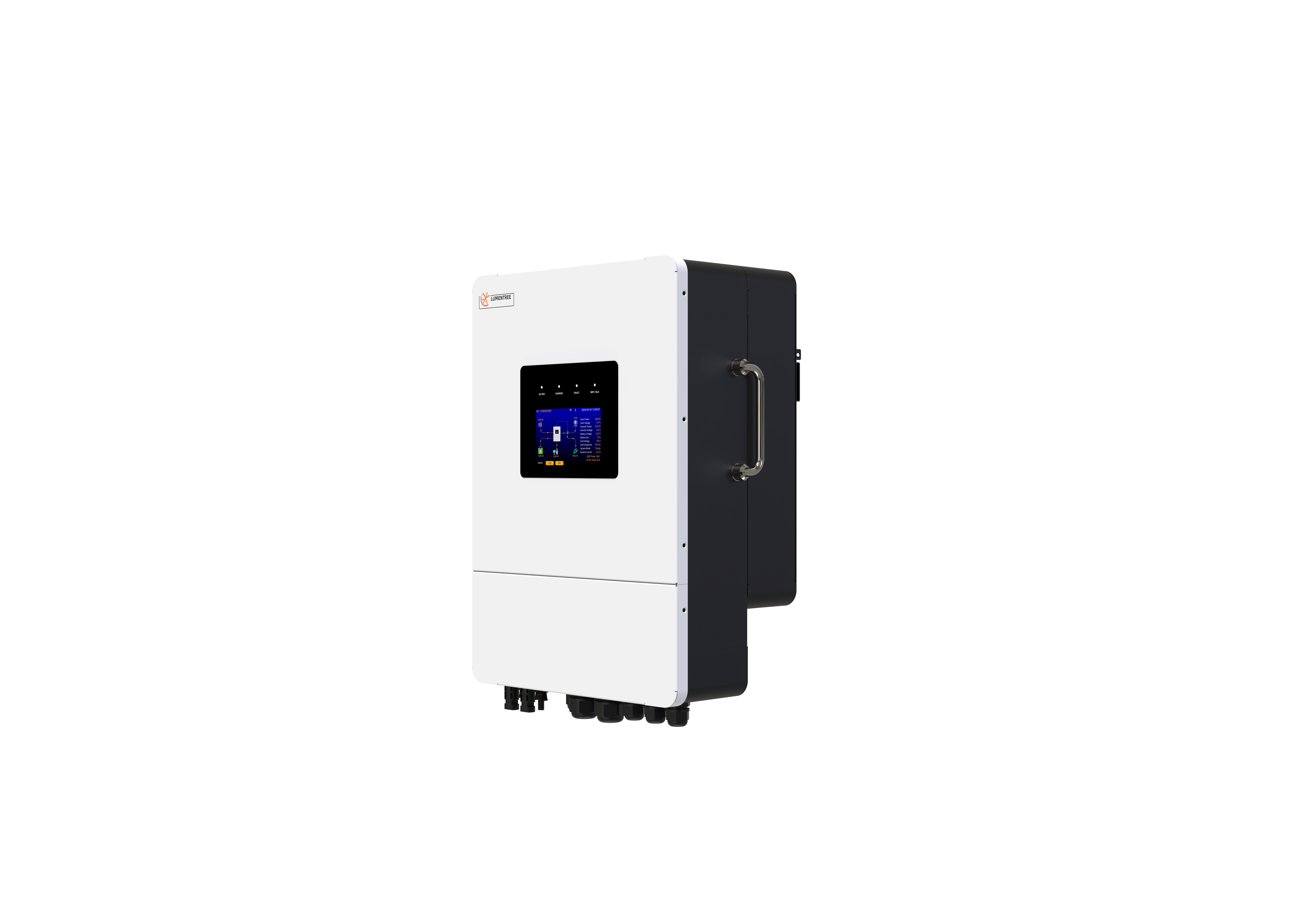 Lumentree 6kW Hybrid Solar Inverter Single Phase Battery/Generator Compatible AC-Couple Full-function Outdoor IP 65 Long Service