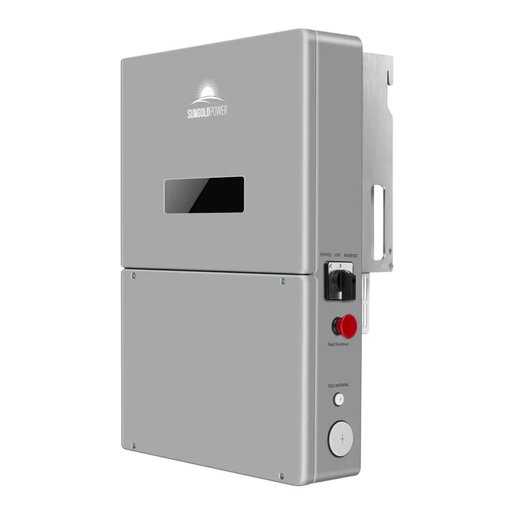 SUN GOL DPO WER Hybrid DC/AC Solar Inverter High Voltage 11.4KW Single Phase Output Split Phase 95% Efficiency 110V/220V 50/60Hz