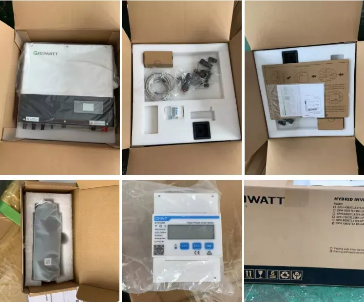 Growatt Hybrid Solar Inverter 3 Phase with High Voltage Lithium Battery 5kw 8kw 10kw Off-Grid SPH AC Output CE Certified