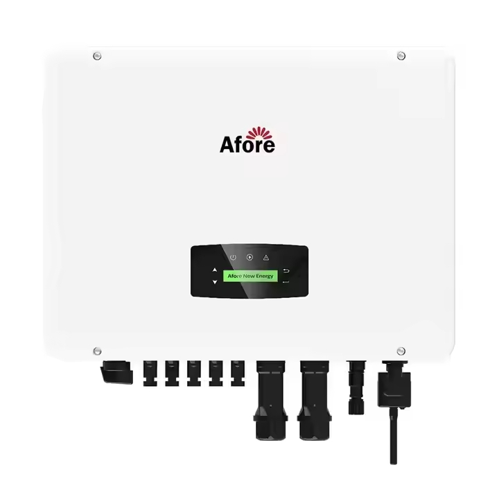Afore High Voltage Solar Hybrid Inverter 30Kw 40Kw 50Kw Three Phase AC Power Inverter Single &amp; Triple Output Cheap Price