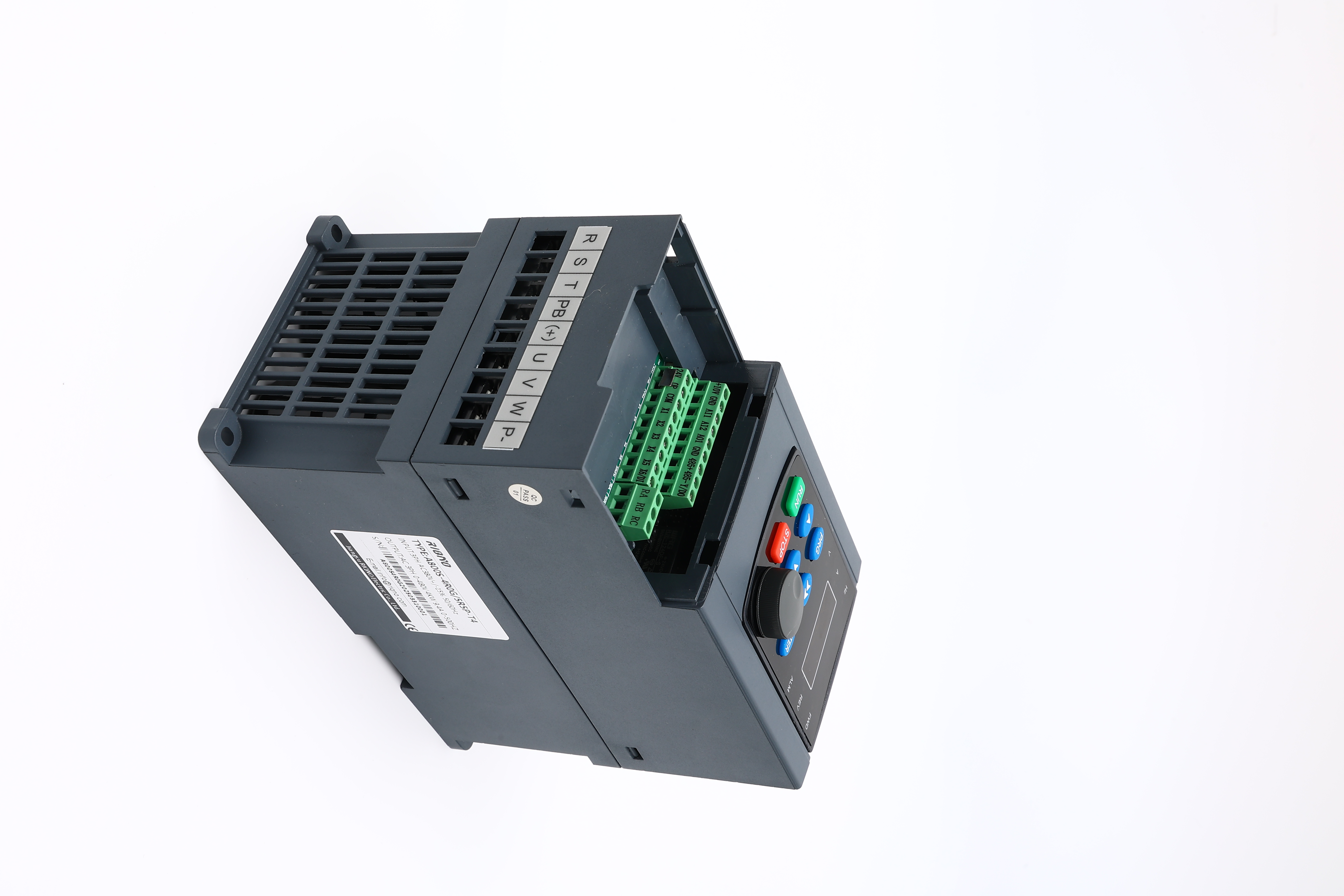 RIQNO Vfd Inverter 30kw Support SKD DC to AC Converter Solar Submersible Pump