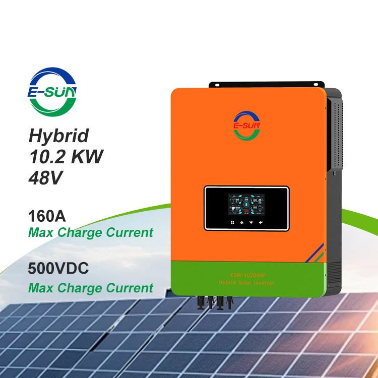 Esun Solar Power Inverter Mppt Ip65 Hybrid Generator 1.5kw 3000w 3.6kw 4.2kw 5kw 6.2kw 24v 48v to 220v