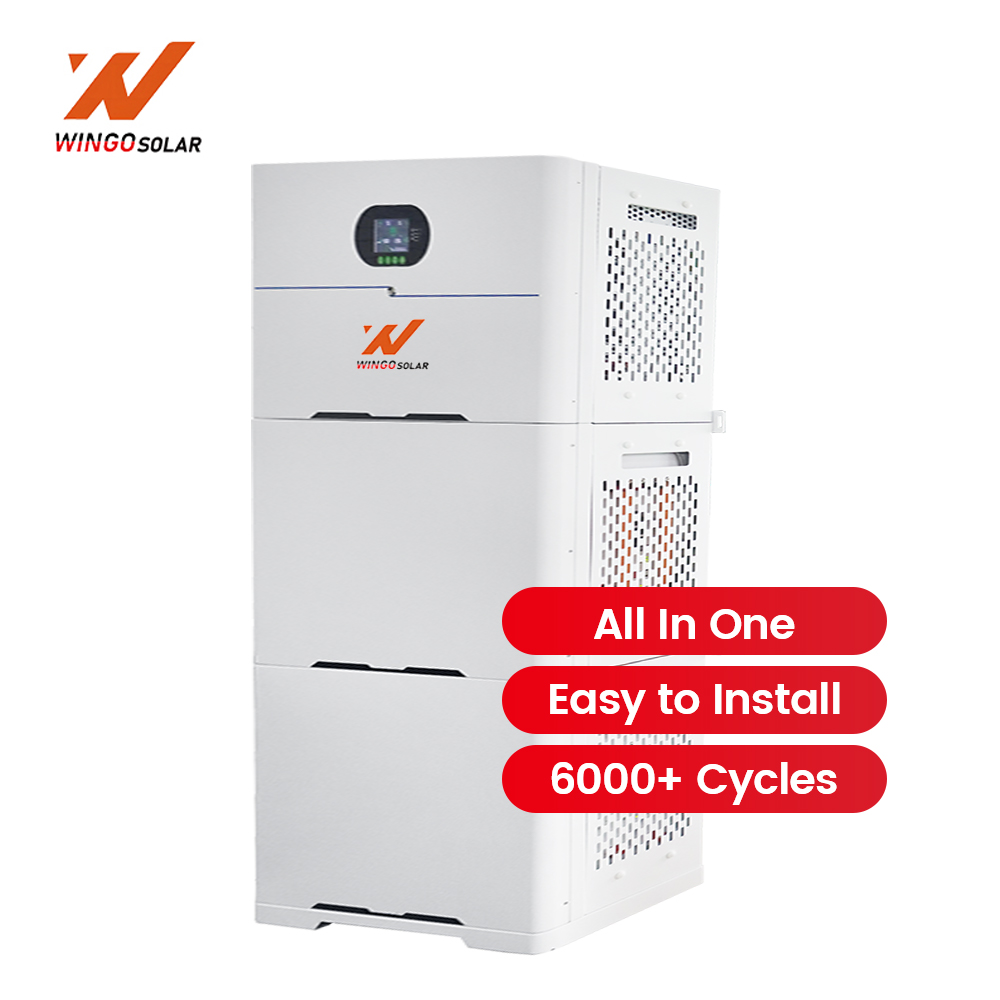 E Home Energy Storage All in One Inverter and Lithium Battery 48V for Hybrid Solar Power System