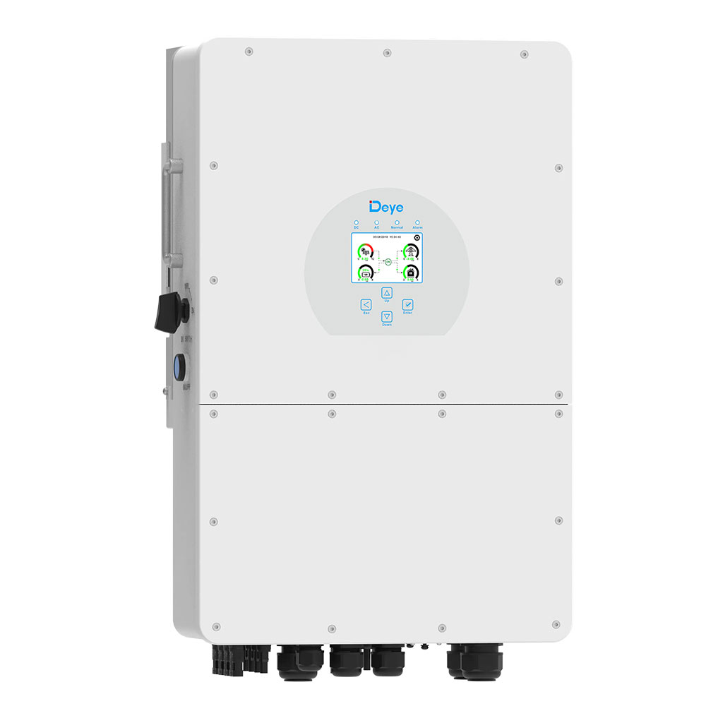 Deye 5/6/8/10/12K-SG01HP3-EU-AM2 Three Phase High Voltage 5KW 6KW 8KW 10KW 12KW Hybrid Solar Inverter