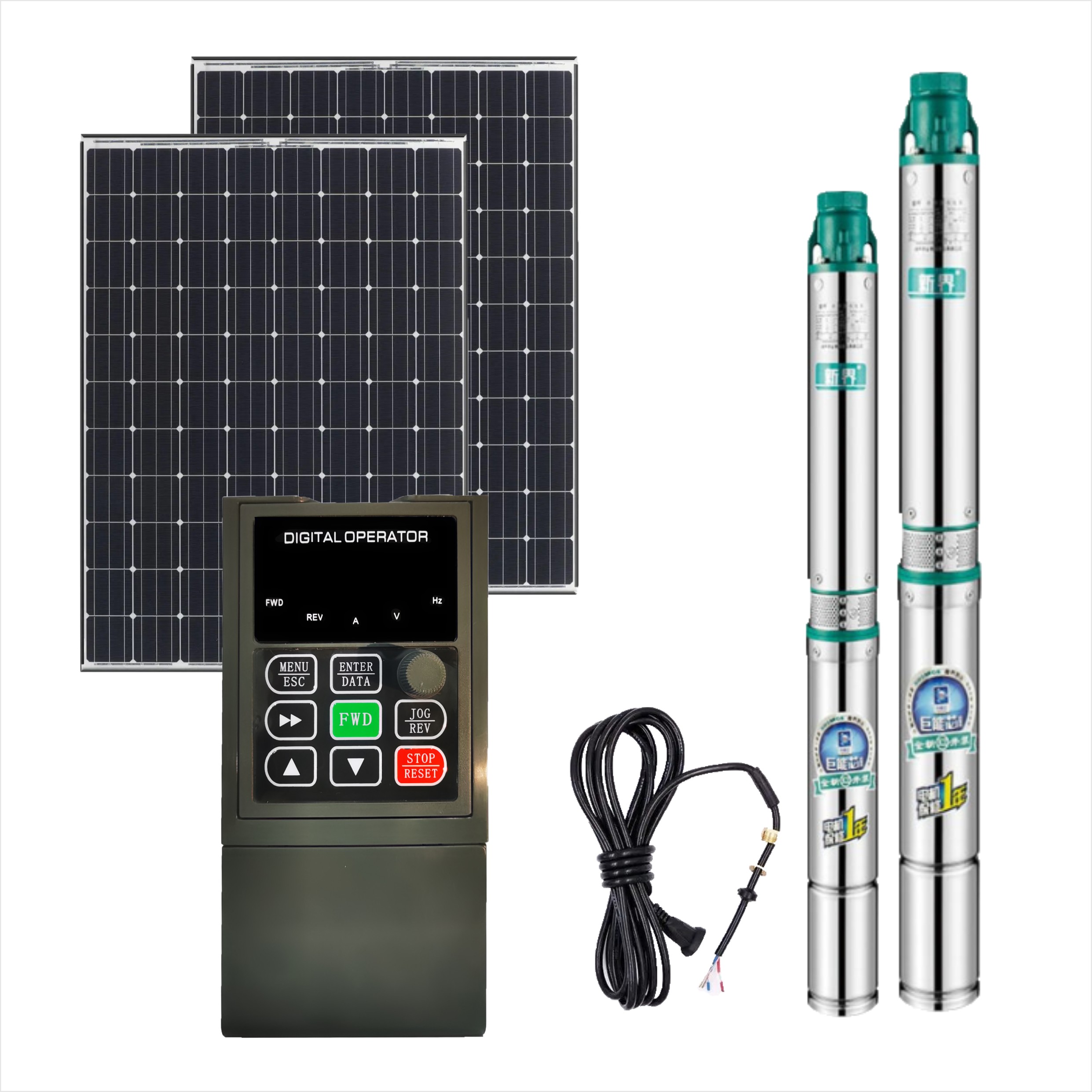DC to AC Borehole Deep Well Submersible Agriculture Irrigation Vfd Solar Pump Inverter