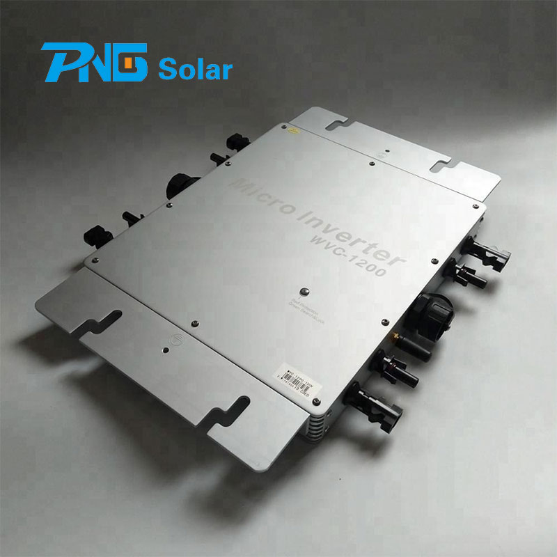 Waterproof 1200W Solar Power Inverter Small Household Micro Inverter