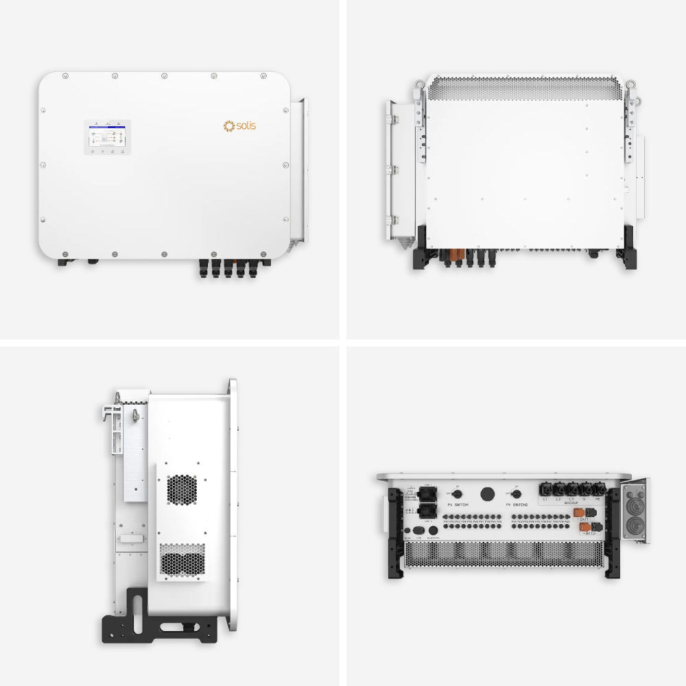Solis S6 100kW 125kW Three Phase Storage Inverter Compatible with Diesel Generator and Wind Power Multi-Energy Hybrid Inverter