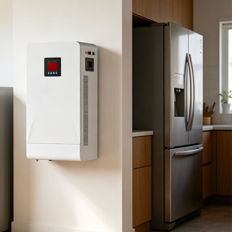 Home Energy Storage System All-in-One Battery Inverter 25.6V 200Ah 5120Wh 6000 Cycle Life Home Backup Battery Storage System