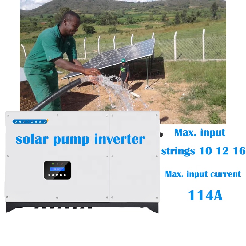 China Factory Good Quality 37-55kw 380V DC/AC Solar Water Pump Inverter for Commercial Industrial and Deep Wells