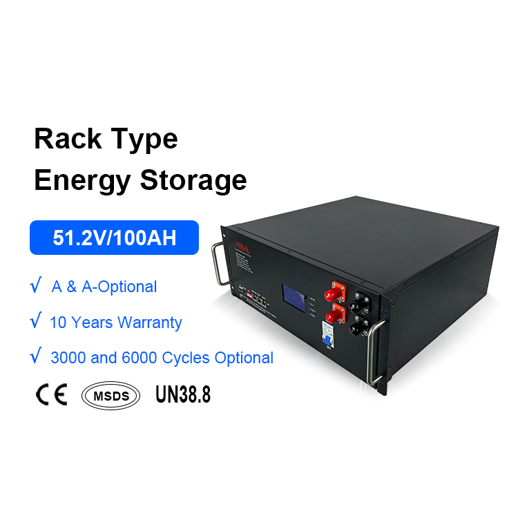 Deye12kw Hybrid Inverter High Voltage Deep Cycle BMS 48v 51.2V 200V 50kw Industrial Commercial Solar Lithium Ion Battery