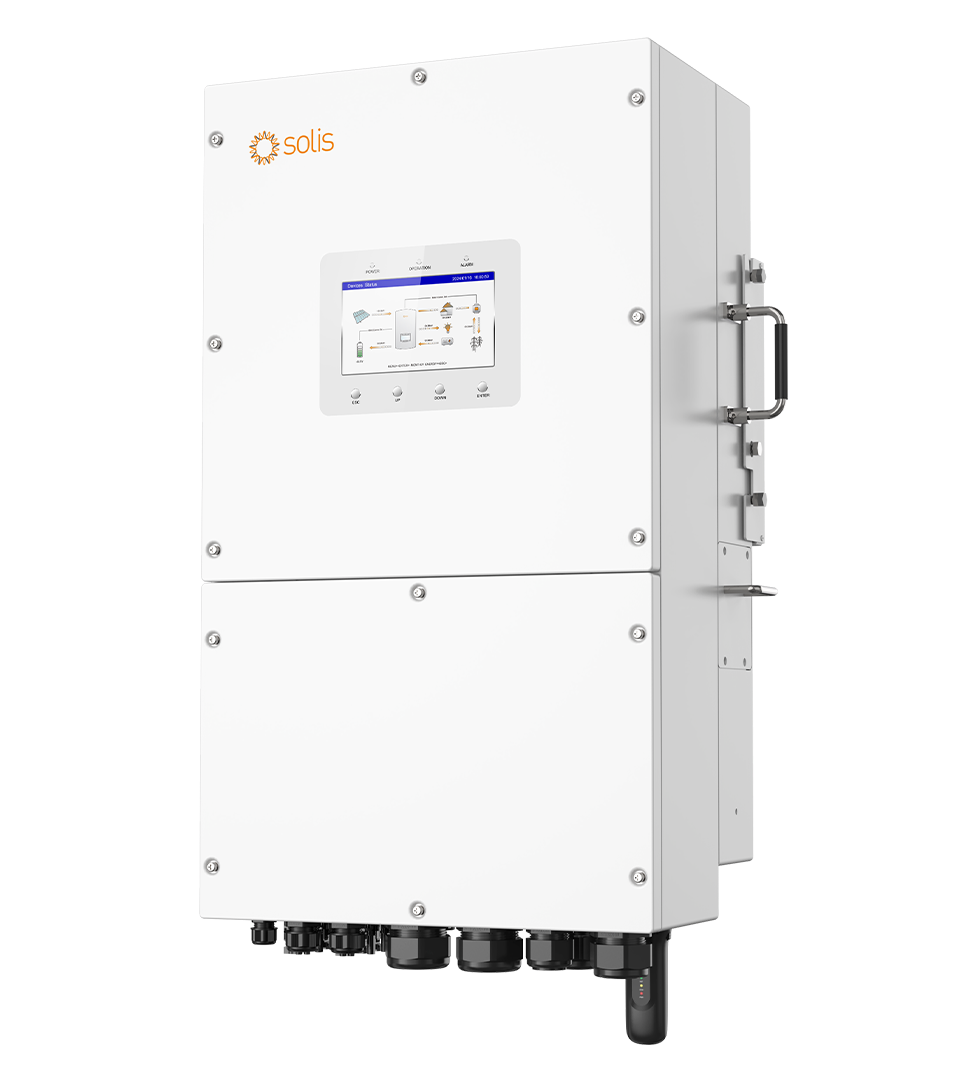 Solis Commercial Hybrid Solar Inverter 30kW 40kW 50kW Three Phase 380V High Voltage S6-EH3P(29.9-50)K-H 30Kw Hybrid Inverter