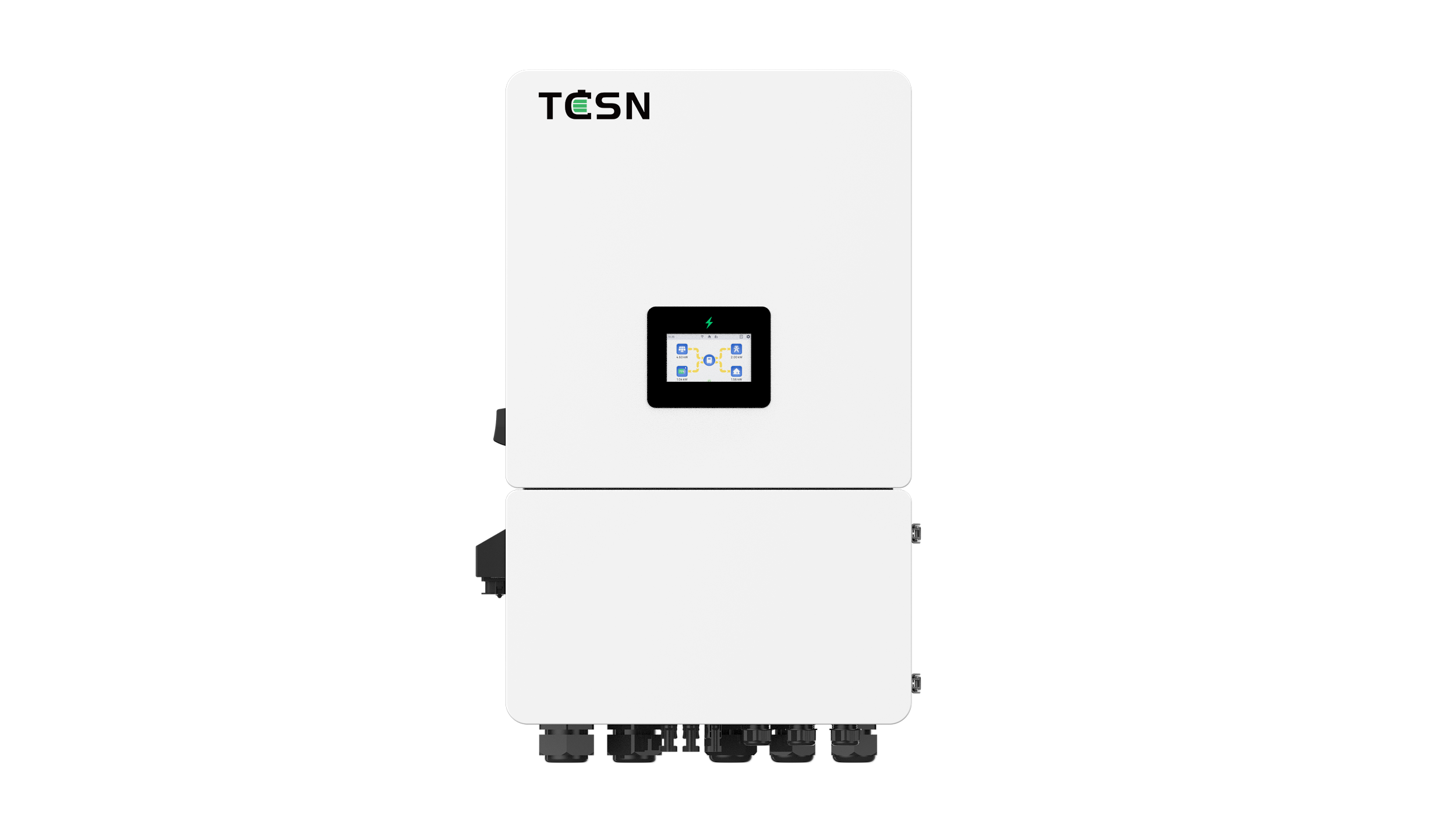 TCSN 48V 20kW Low Voltage Three-phases Hybrid Solar Inverter with 3 MPPT Trackers, Wifi , IP65 Support Diesel Generator