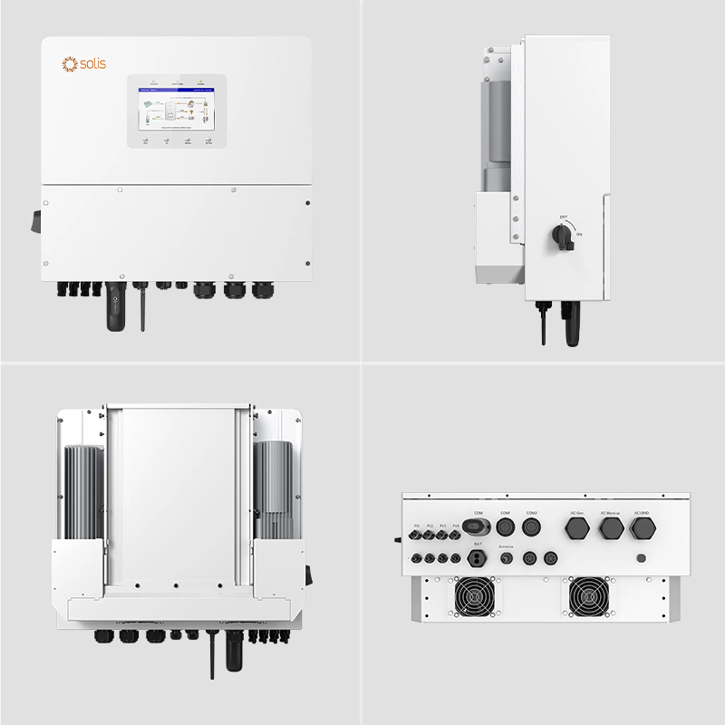 Solis 12KW 15KW 20KW Hybrid Inverter Price 3 Phase S6-EH3P(12-20)K-H High Voltage Solar Energy Storage Inverter
