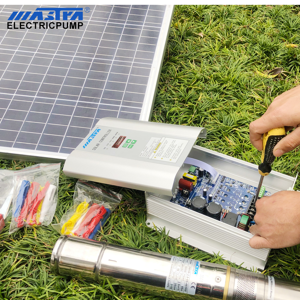 MASTRA Submersible Deep Well Dc Solar Power Fountain Water Pump Inverter System Solar Pump