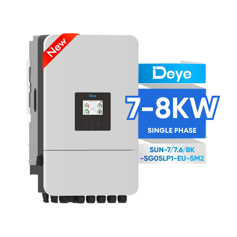 In Stock DEYE 5kw 6kw 10kw 12kw 15kw 20kw 25kw Three Phase High Voltage 8kw Hybrid Inverter Ip65