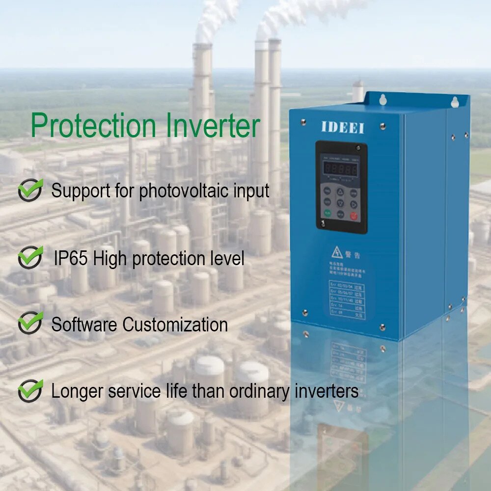 IP65 solar pump system for agriculture irrigation synchronous water pump solar vfd drive frequency converter 15kw 22kw 30kw 37kw