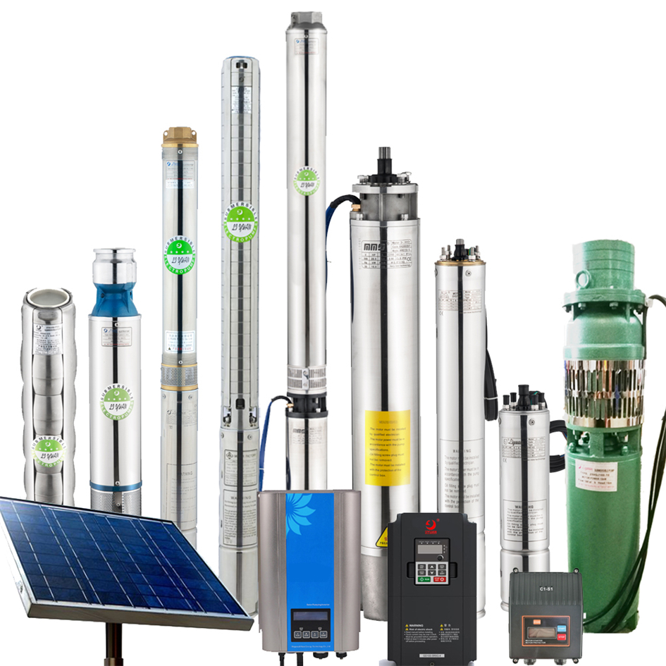 AC DC Submersible Pump Control Box Controller Water Pump MPPT Solar Pump Inverter