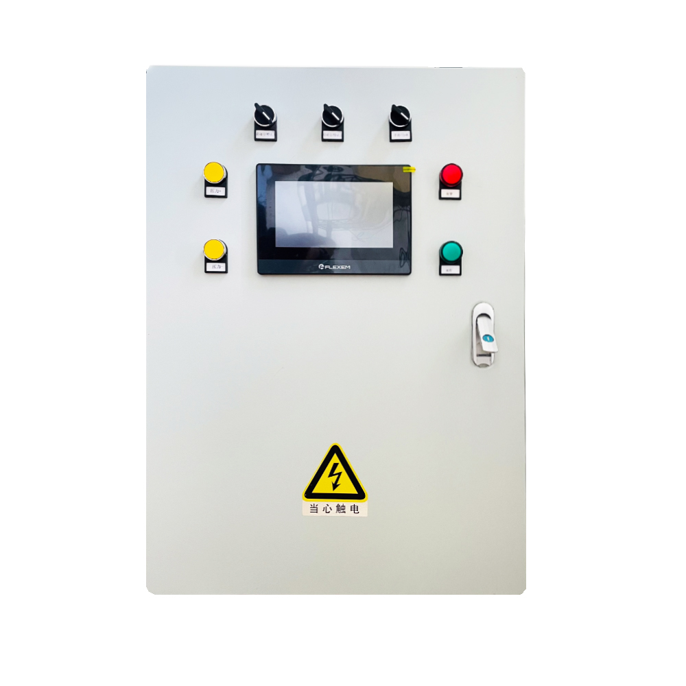 Vfd Control Board Panel Organized Wiring Motor Speed Controller Solar Pump Vfd Control Cabinet with Plc