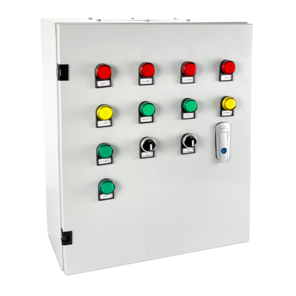 Vfd Control Board Panel Organized Wiring Motor Speed Controller Solar Pump Vfd Control Cabinet with Plc