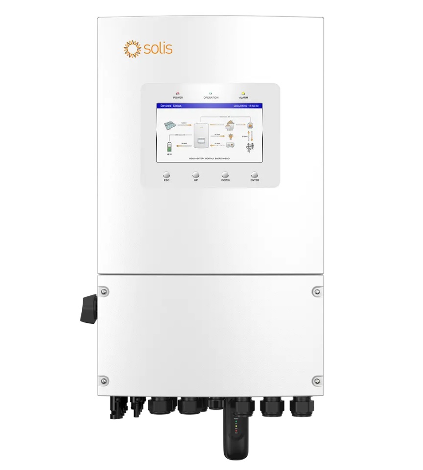Solis S6-EH1P(3-8)K-L-PLUS Hybrid Inverter Low Voltage Single Phase 3kw 3.6kw 5kw 6kw 8kw - EU Stock