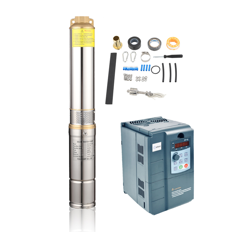 3KW 5KW 30KW Dc to Ac 3 Phase Motor Speed Controller MPPT Constant Pressure Submersible Pump Inverter Solar VFD