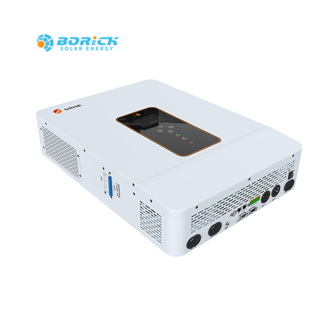 SRNE 8kw 10kw 12kw Three Phase Single Phase Hybrid Solar Inverter With Mppt Charge Controller