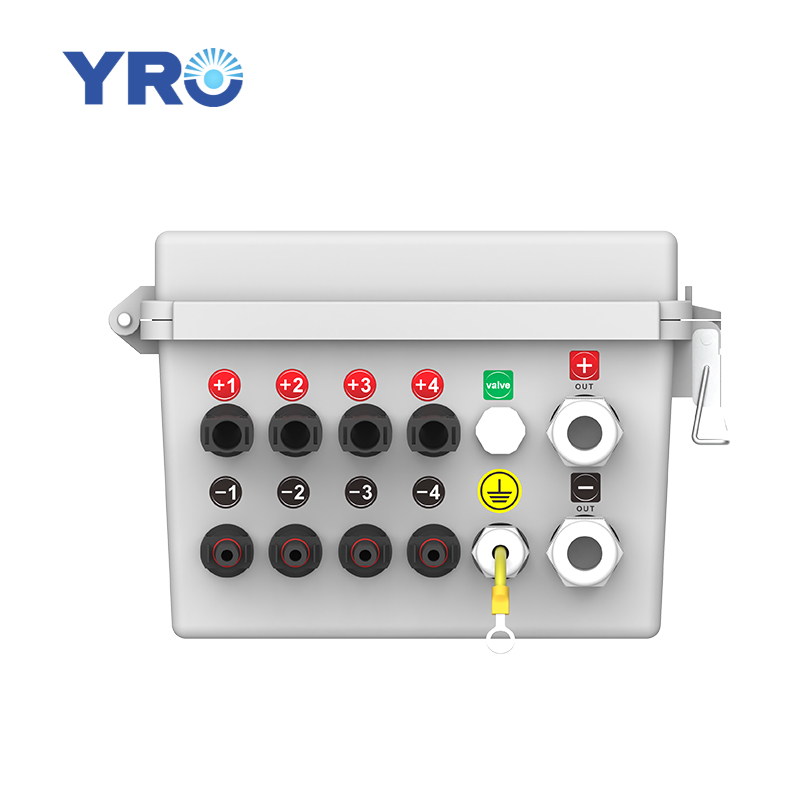 IP65 Outdoor Power Distribution Switch Box 4 Strings Input Power Supply Box Solar System String Combiner Box 4 In 1 Out