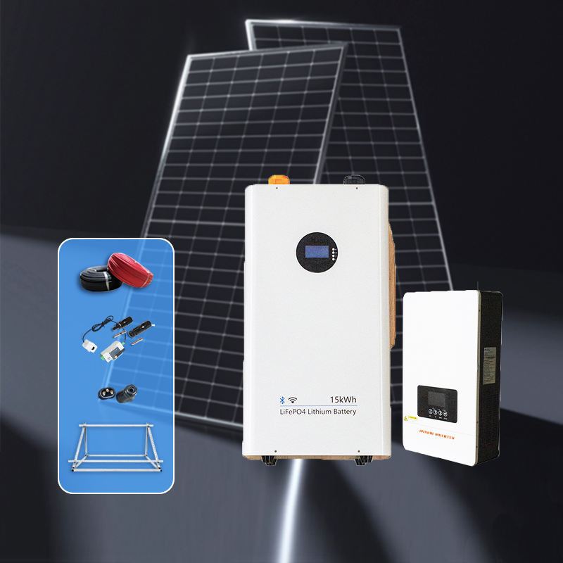 Solar Power System 5KW 6KW 8KW 10KW Hybrid Solar System Solar Inverter