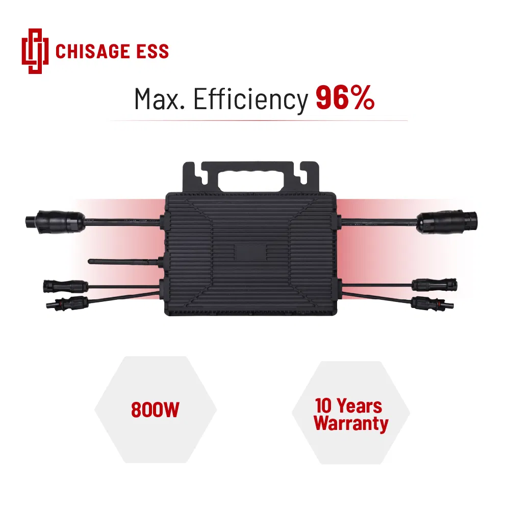Grid Tied Easy Install Solar Microinverter 800W Mini Inverter Balcony Solar System Micro Inverter with Good Price
