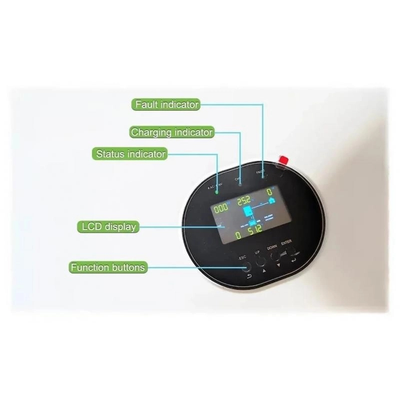 Growatt Deye Afore EU Version 220V 6kw SPF6000es Plus Single Phase 6000W off Grid Home Solar Inverter