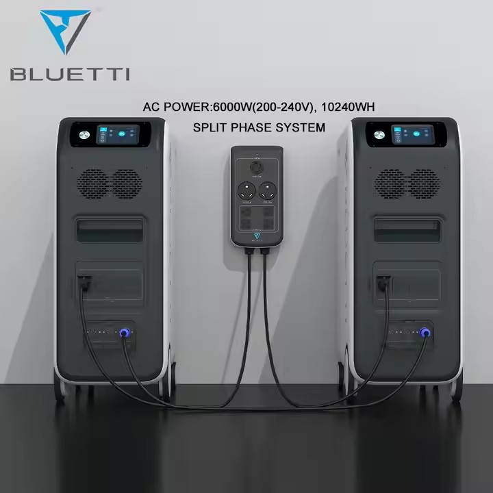 For Bluetti EP500Pro 12V DC All-in-One Solar Battery Generator 48V Hybrid Solar Inverter with CAN Communication Port