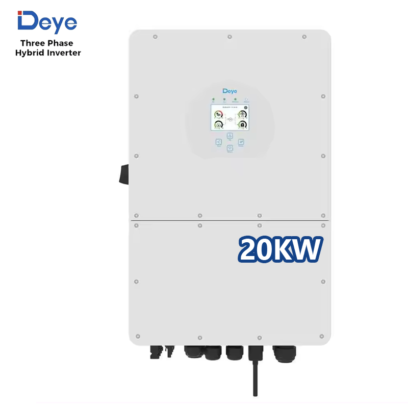 Deye Hybrid Solar Inverter SG01HP3-20KW High Voltage Three Phase Solar Inverter 5KW 8KW 15KW 20KW 25KW EU Version for Home Use