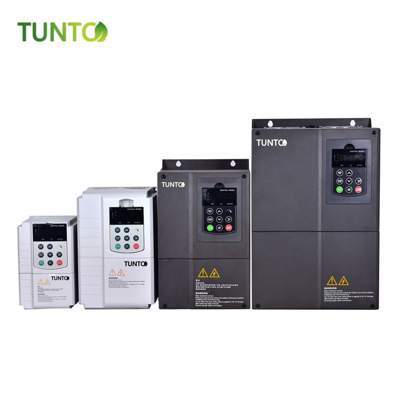 Tunto Single Phase 2.2kW Solar Inverter 12V/24V/48V Input Automatic Control Deep Well Water Pumps Controller AC Submersible Pump