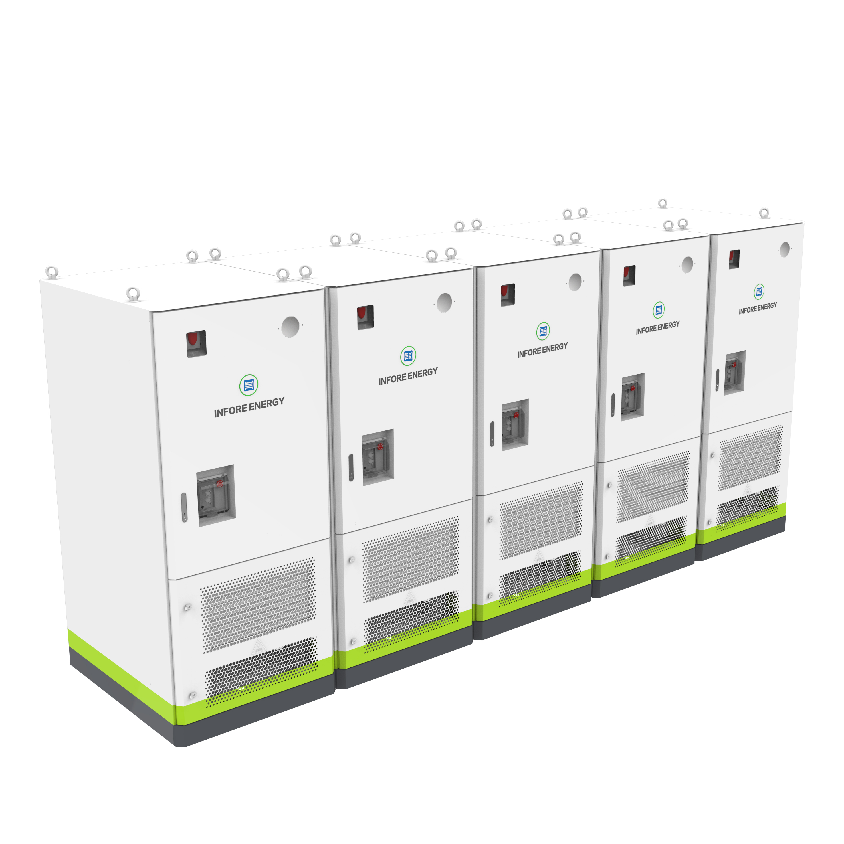 233kWh Commercial Solar Energy Storage Cabinet Battery with Liquid Cooling All-in-one Solution Lithium Battery Inverter