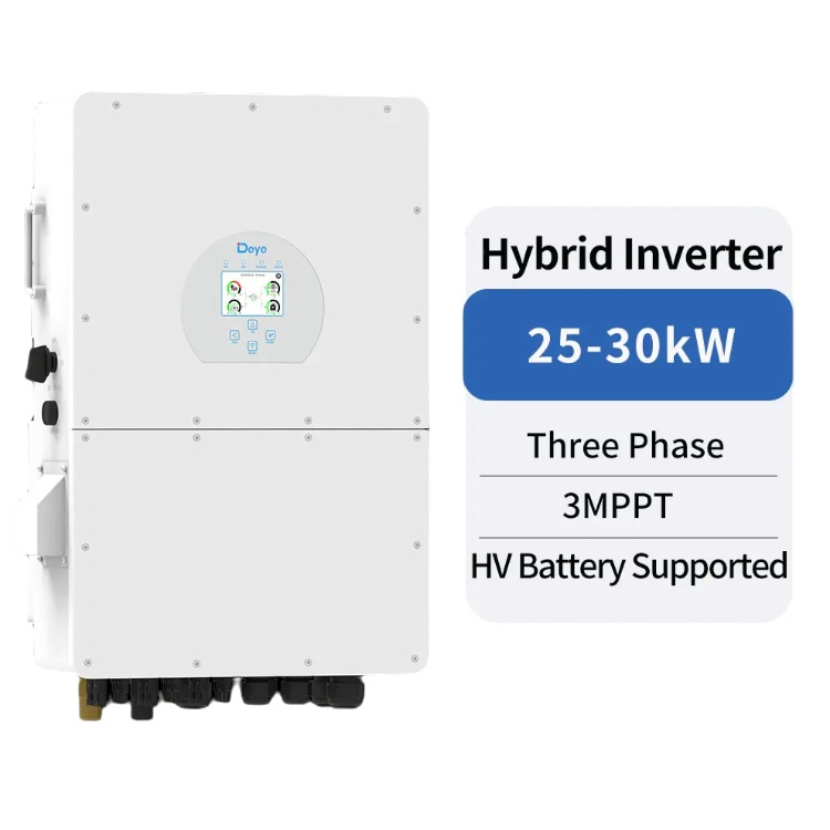 Factory Price deye Hybrid Inverter 30kw SUN-30K-SG02HP3 -EU-AM3 High Voltage 3 Phase Hybrid Solar Inverter