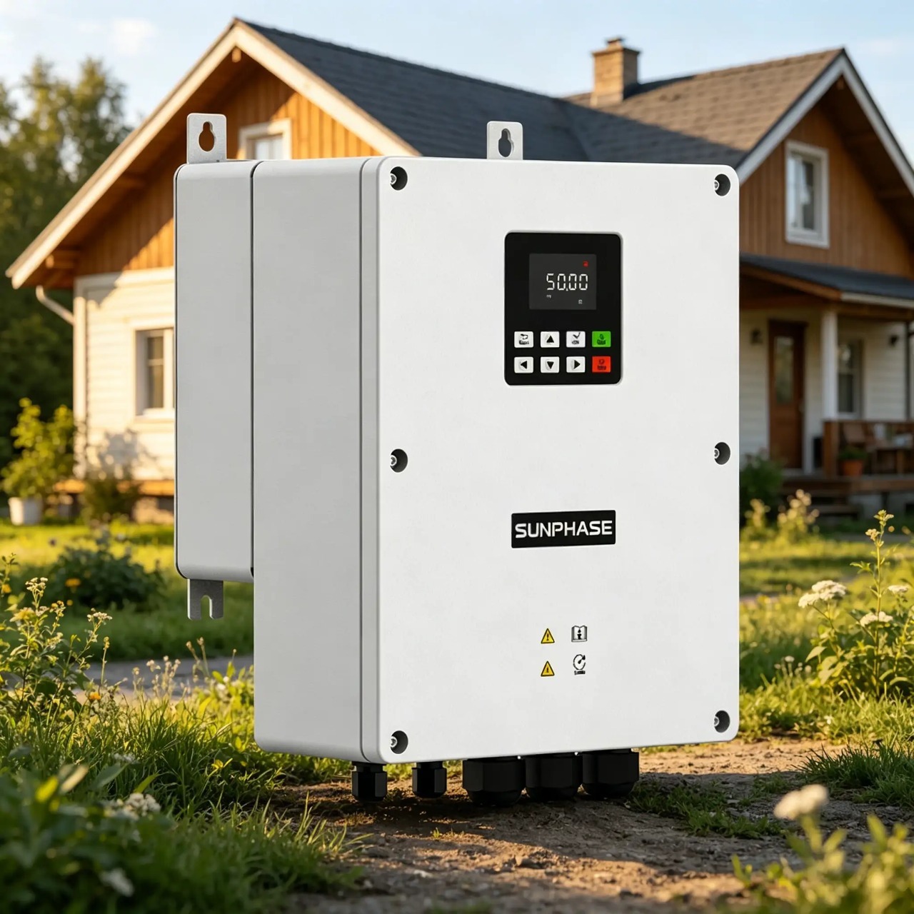 Premium Quality IP65 7.5kW 3 Phase Vfd Solar Energy Inverter for Borehole Pump with Highly Efficient MPPT Control Water Supply
