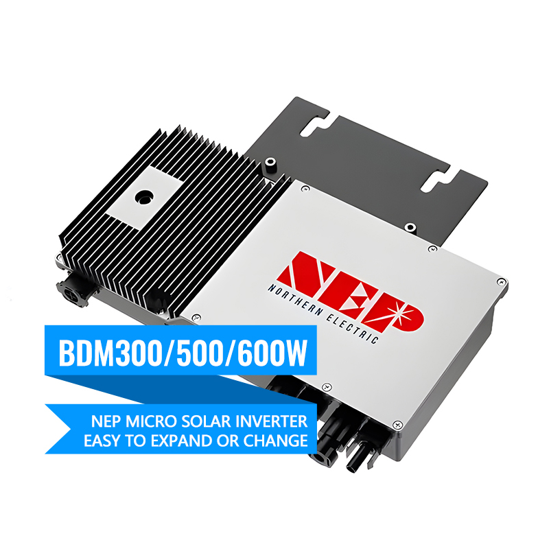 Nep Microinverter IP67 300W 500W 600W 800W Grid Tied Solar Inverter High Quality for Home Emergency Power Solar System Plug and Play